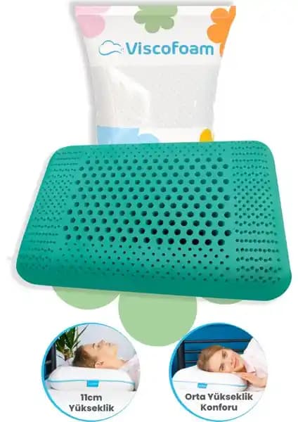 Viscofoam Lüks Hava Kanallı Ortopedik Yastık: Sağlıklı ve Konforlu Uyku İçin Tasarlandı