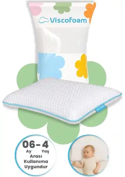 Viscofoam Ortopedik Bebek Yastığı: Ergonomik ve Güvenilir Uyku Desteği