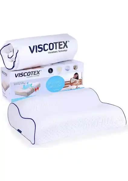 Viscotex Yüksek Boyun Destekli Yastık: Ergonomik Tasarım ve Sağlıklı Uyku İçin Uygun Seçenek