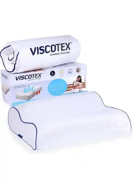 Viscotex Yüksek Boyun Destekli Yastık: Ergonomik Tasarım ve Sağlıklı Uyku İçin Uygun Seçenek