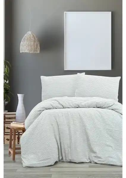 Vivamaison Full Organik Gri Keten Çizgili Çift Kişilik Nevresim ve Yastık Seti Ürün Özellikleri ve Değerlendirmeleri