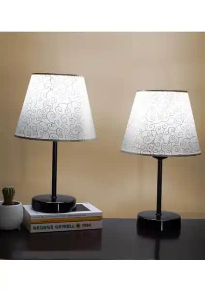 Vivido Abajur Sarmaşık Modern İkili Yatak Odası Abajuruyla Şıklık ve İşlevsellik