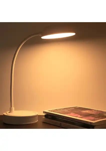 Wlue Şarjlı Dokunmatik 20 LED Çalışma ve Okuma Masası Lambası Teknolojik ve Şık Tasarım