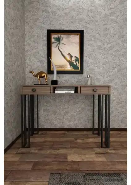 Wood House Gardenya Dresuar Ceviz Renkli Modern Tasarım ve Fonksiyonellik