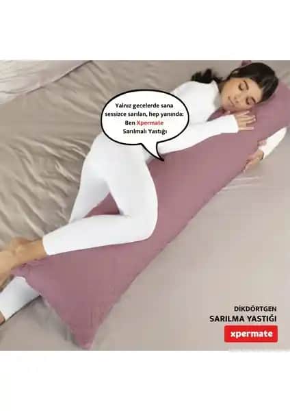 Xpermate Sarılma Yastığı: Yan Yatma ve Destek İçin Yüksek Konfor ve Ergonomik Tasarım