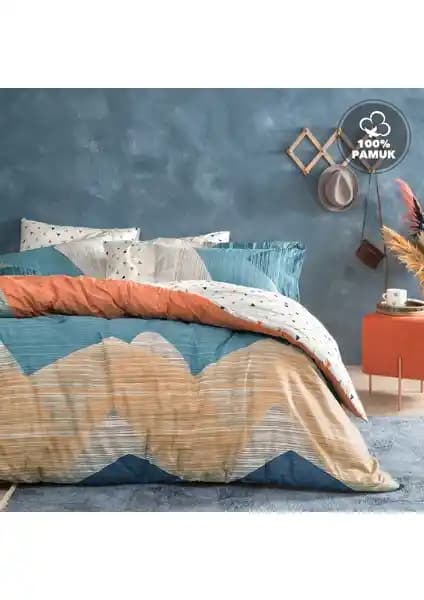 Yataş Bedding Aden Tek Kişilik Ranforce Nevresim Seti Modern Tasarım ve Yüksek Konfor