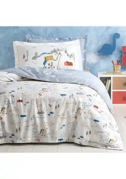 Yataş Bedding Dinno Ranforce Çocuk Nevresim Takımı: Sağlıklı ve Eğlenceli Uyku İçin Uygun Seçenek