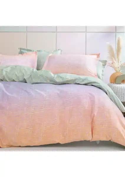 Yataş Bedding Mello Tek Kişilik Ranforce Nevresim Takımı Sarı Renkli Modern Tasarım