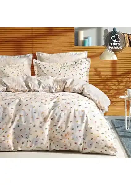 Yataş Bedding Nimbus Tek Kişilik Ranforce Nevresim Seti Lila Renkle Şıklık ve Konfor Sunar