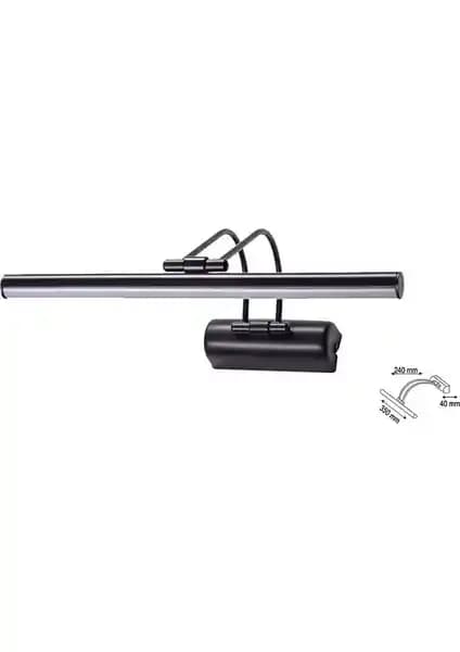 Yerli Üretim Siyah Flüt Aplik: Modern ve Enerji Verimli Duvar Lambası Çözümü