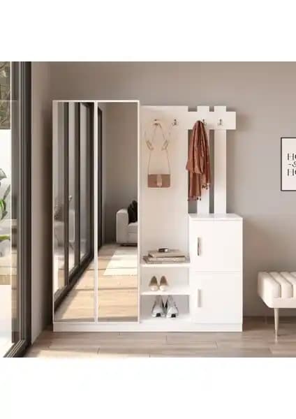 Yurudesign Visor Vestiyer Portmanto: Modern ve Dayanıklı Giriş Düzenleyici Çözüm