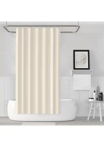 Zethome Banyo Perdesi 1x120x200 Polyester Modern ve Dayanıklı Tasarım