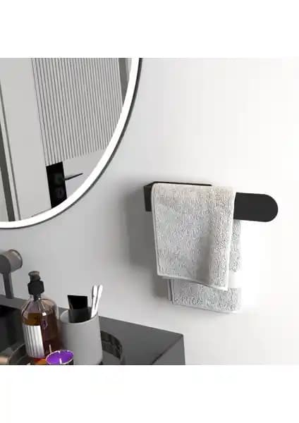 Zift Unique Paslanmaz Çelik Havluluk Modern ve Kolay Montajlı Banyo ve Mutfak Aksesuarı