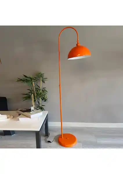 Bamyum Turuncu Lambader Modern ve Fonksiyonel İç Mekân Dekorasyonu İçin Uygun