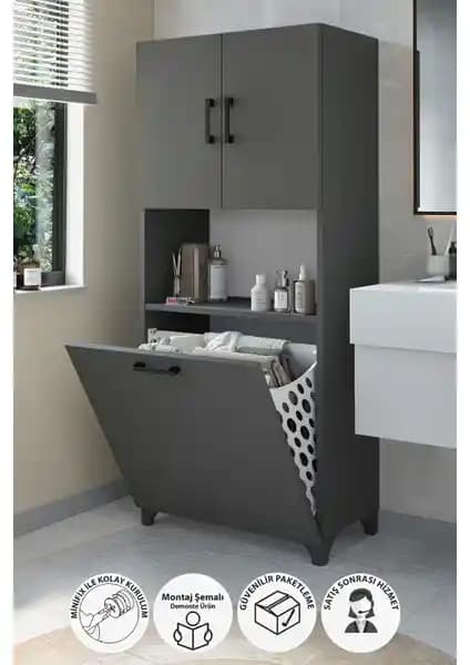 Bofigo Damla Çok Amaçlı Dolap Modern Tasarım ve Dayanıklılık Özellikleri