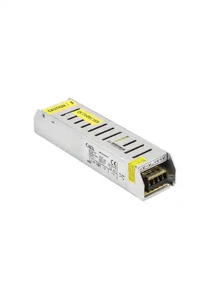 Cata 150W 12,5A Beyaz LED Şerit Trafo: Dayanıklı ve Güçlü Enerji Kaynağı