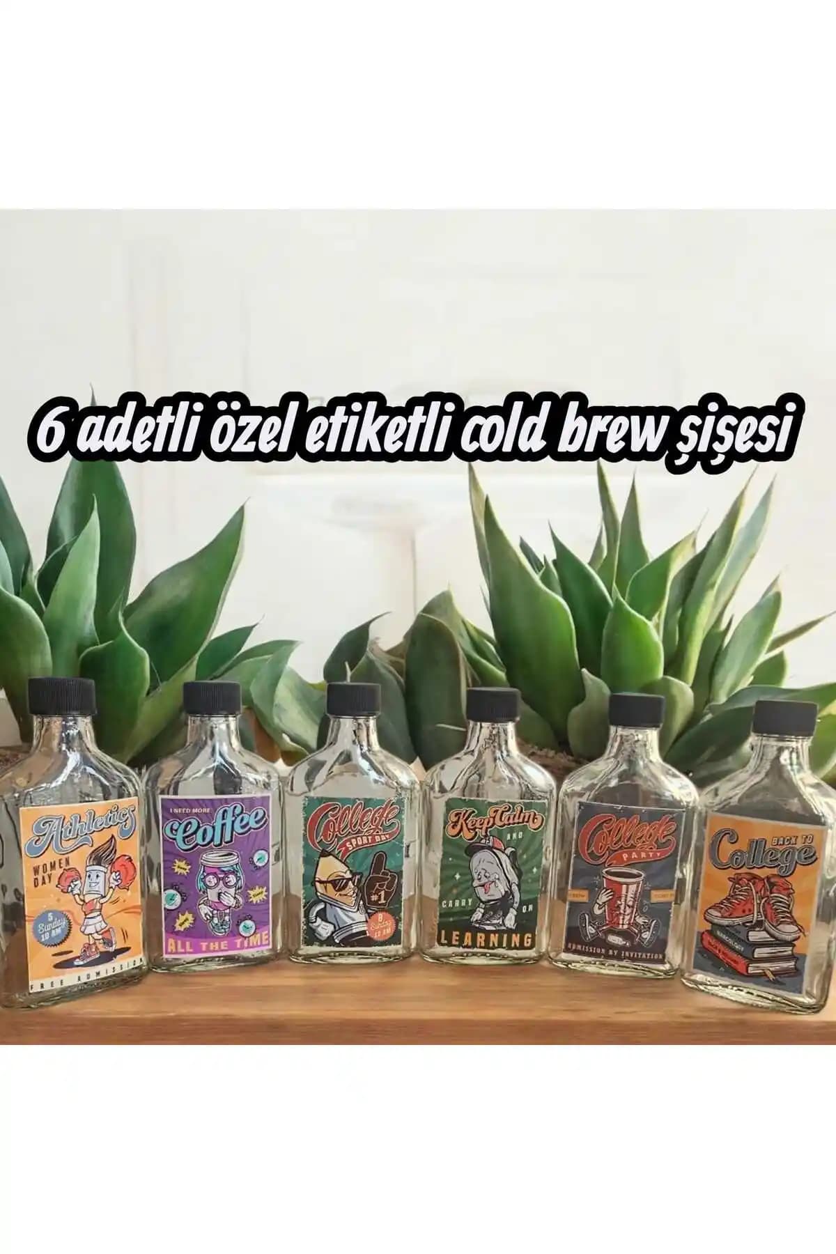 Cold Brew Trend Cam Şişe Seti: Şık ve Sağlıklı Günlük Kullanım İçin Ideal