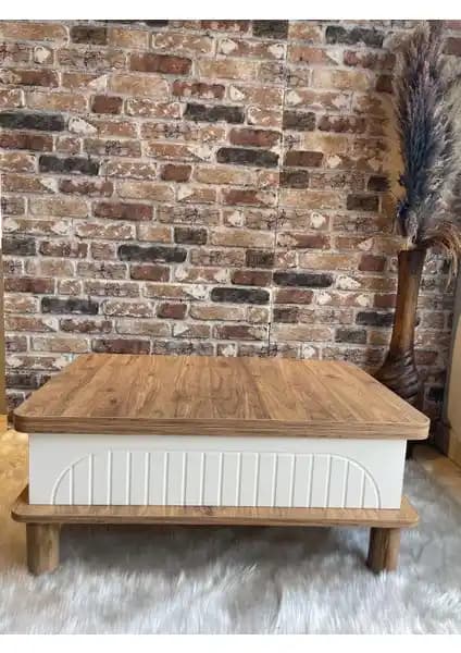 Comiet Bohem Akıllı Orta Sehpa: Modern ve Çok Amaçlı Tasarım ile Ev Dekorasyonunu Zenginleştirir