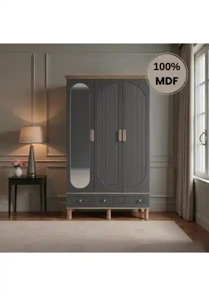 Comiet Sally Kapaklı Aynalı MDF Gardrop İncelemesi ve Kullanıcı Yorumları