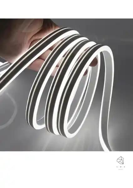 Ema Dükkan 3 Metre 220 Volt Beyaz Neon LED Şerit ile Modern ve Pratik Aydınlatma Çözümü