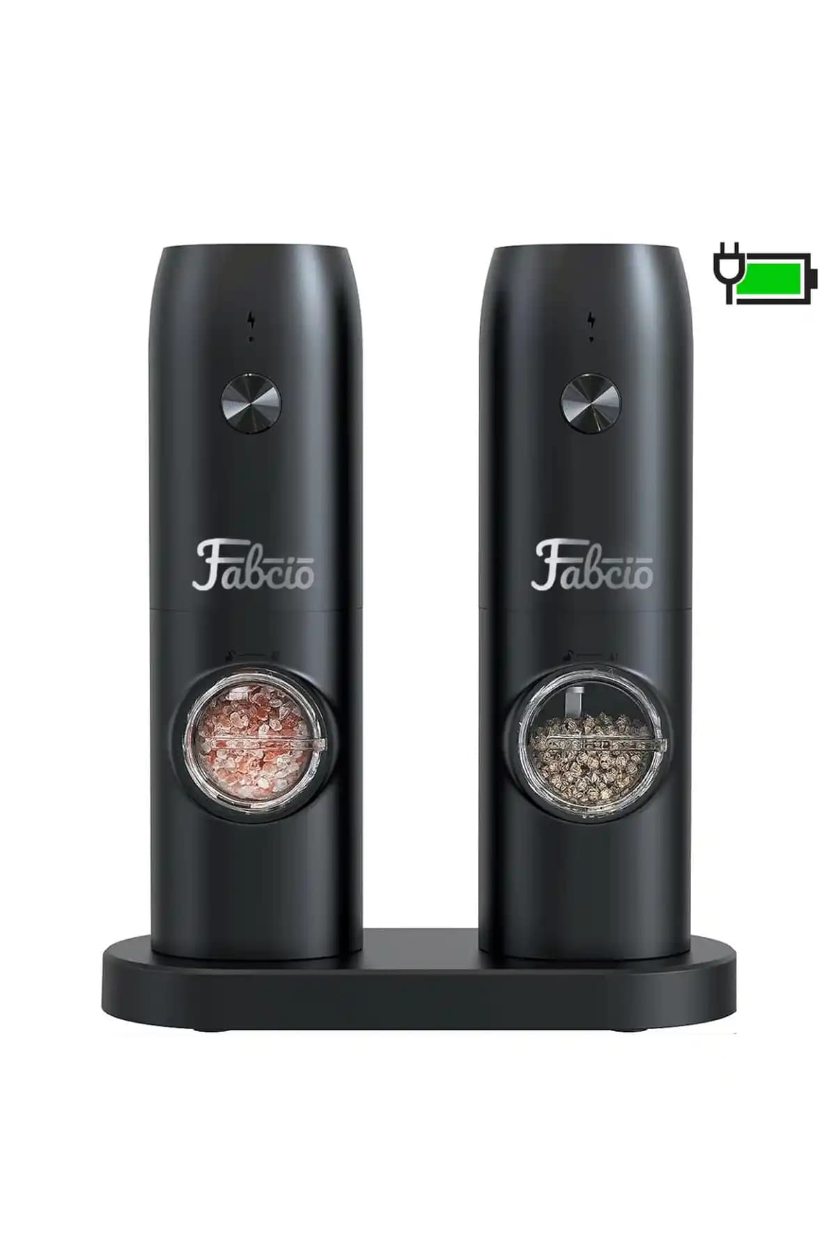 Fabcio Nero Işıklı Şarjlı Tuz ve Baharat Öğütücü: Modern ve Pratik Mutfak Teknolojisi