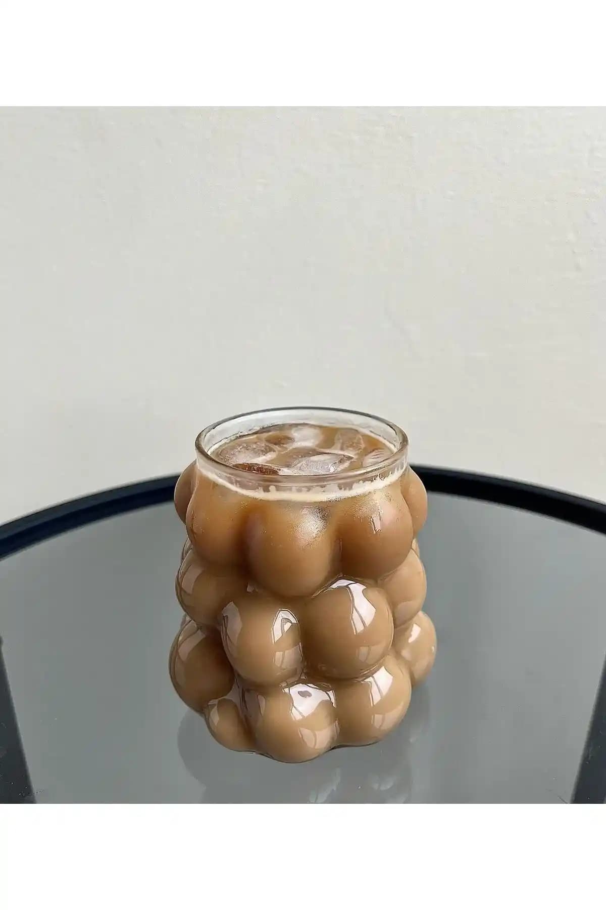 GELİNHOMES Şekilli Cam Su Bardağı: Estetik ve Fonksiyonellik Sunan 300 ml Şeffaf Bardak