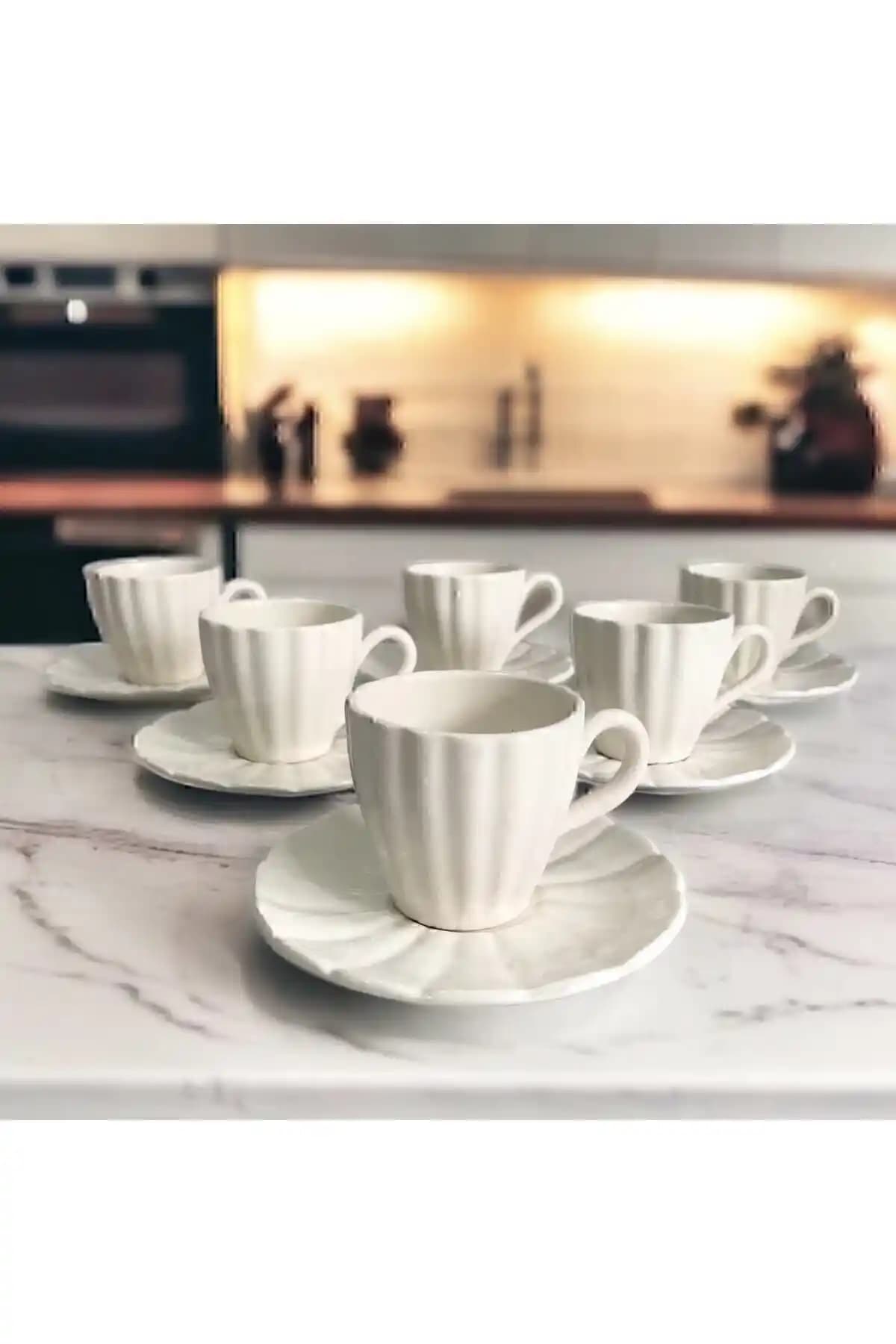 Genel Markalar 6 Kişilik 12 Parça Türk Kahvesi Fincan Takımı İncelemesi ve Özellikleri