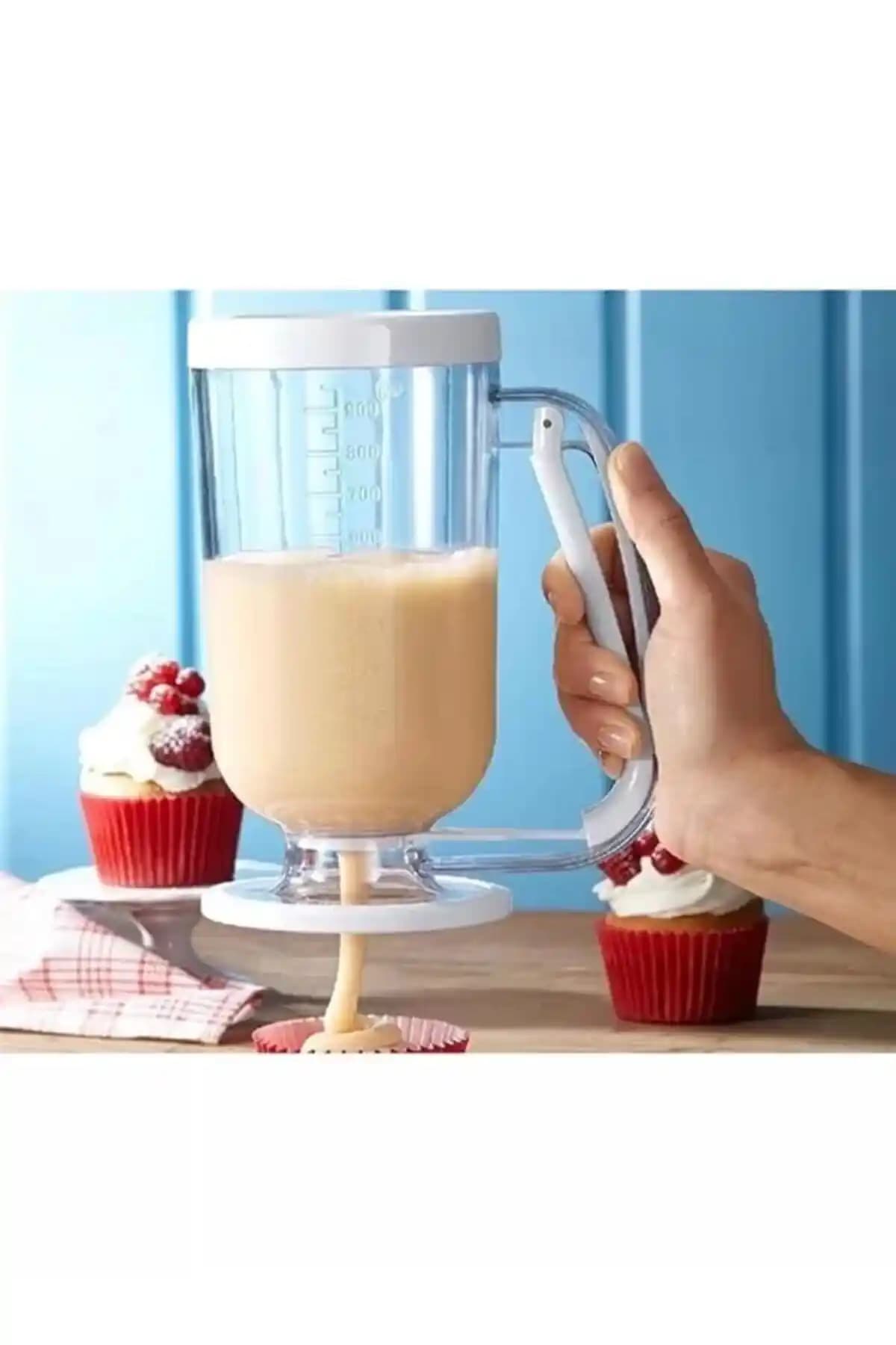 Genel Markalar Pankek Dağıtıcı Hamur Porsiyonlayıcı Şekillendirici: Pratik ve Hijyenik Mutfak Yardımcısı