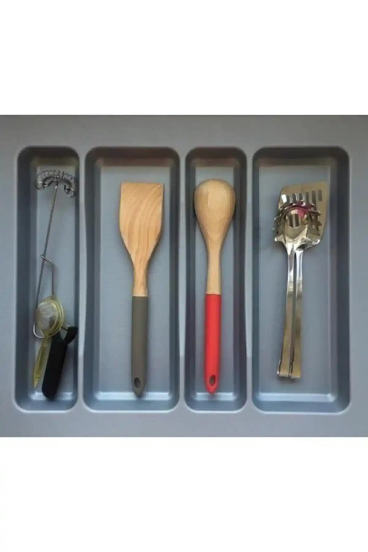 GörSeç 47x49 cm Çekmece İçi Düzenleyici: Dayanıklı ve Ayarlanabilir Mutfak Organizasyonu