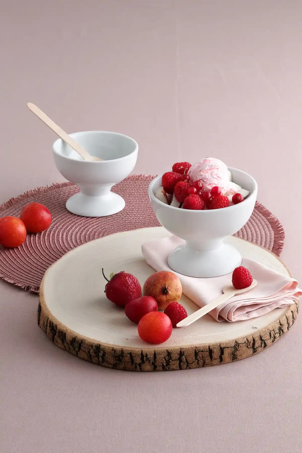 Güral Porselen 2'li 10 Cm Dondurmalık Seti Estetik ve Fonksiyonellik Sunar