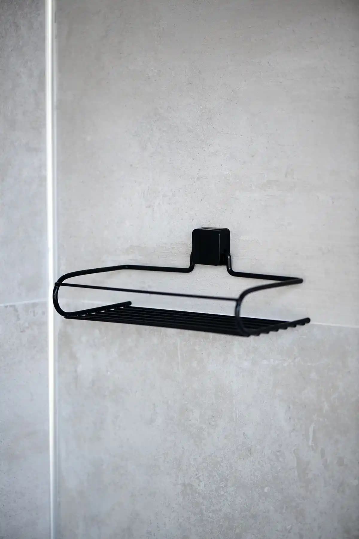 Hagen Ömür Boyu Paslanmaz Şampuanlık Rafı Modern ve Çok Yönlü Depolama Çözümü