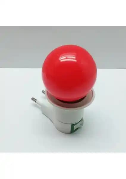 İki LED Gece Lambası Karşılaştırması: Kırmızı ve Mavi Renk Seçenekleri ve Özellikleri