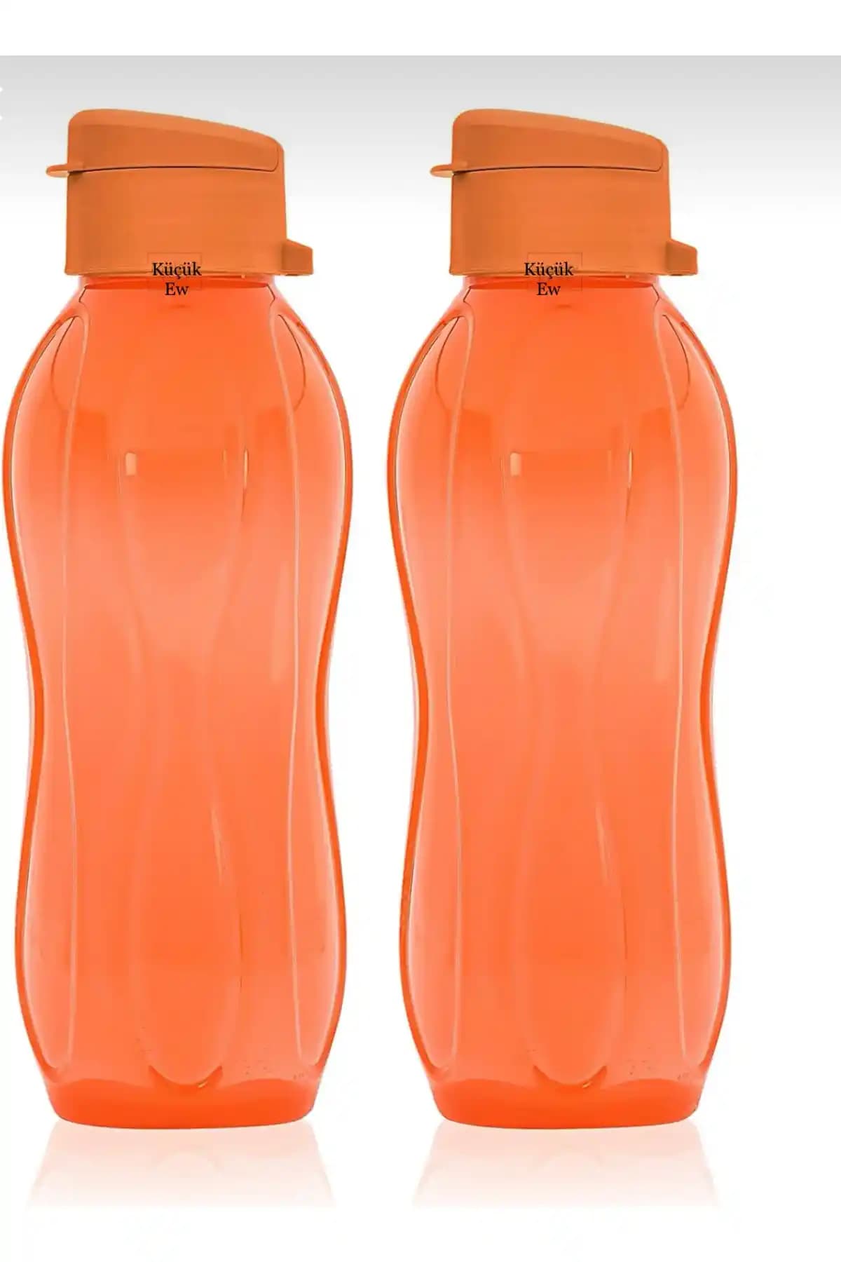 Küçük EW 2'li Set Eko Şişe Suluk Pratik Kapaklı 750 Ml Çocuk ve Gençler İçin