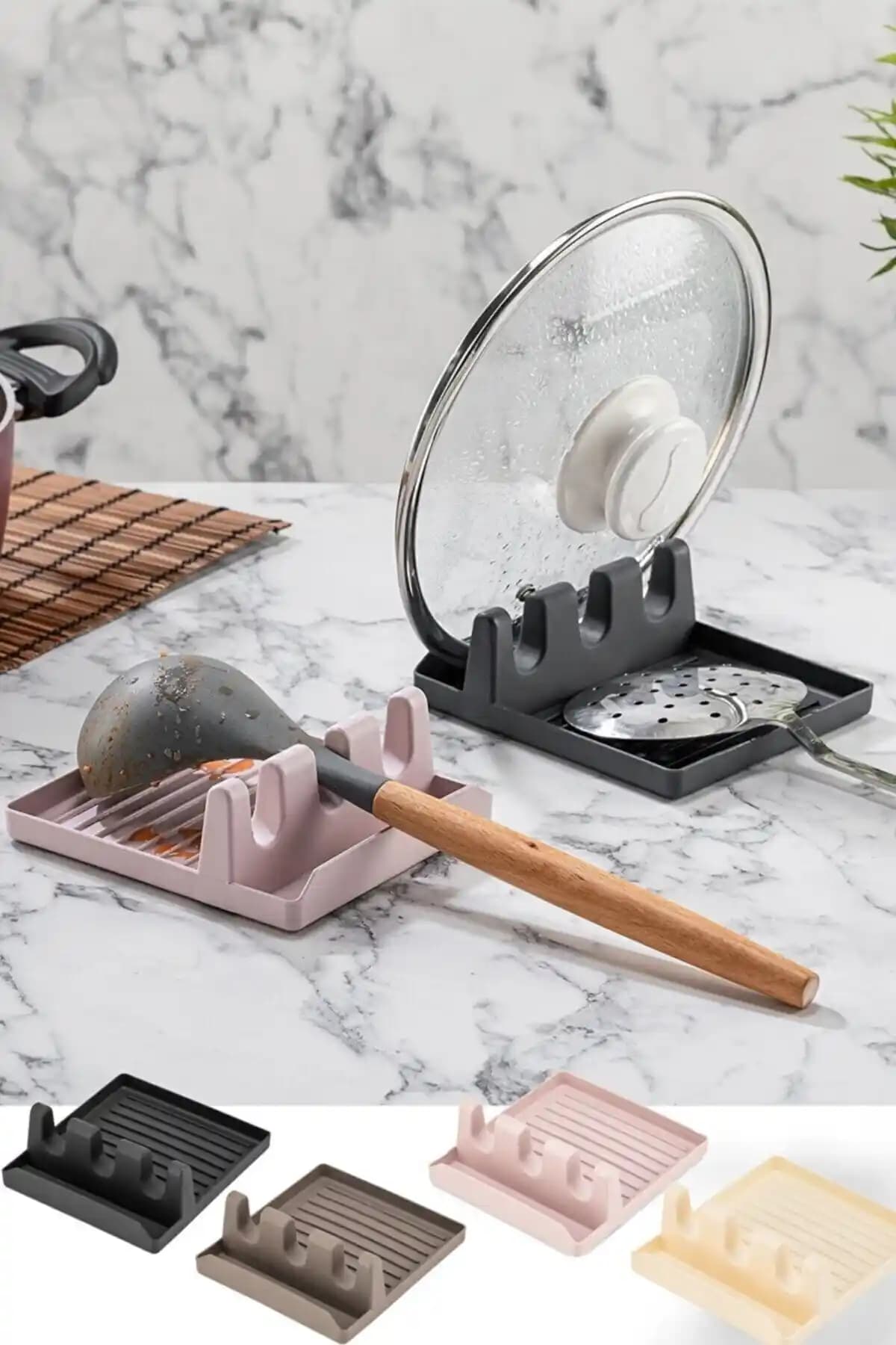 Leon Life Tabak Tutucu ve Kaşıklık: Mutfak Düzeninde Pratik ve Dayanıklı Çözüm