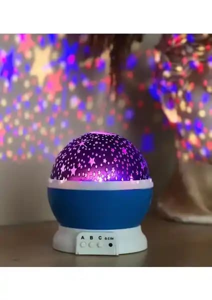 Limaks Dönen Star Master Gökyüzü Projeksiyon Gece Lambası Çocuklar İçin