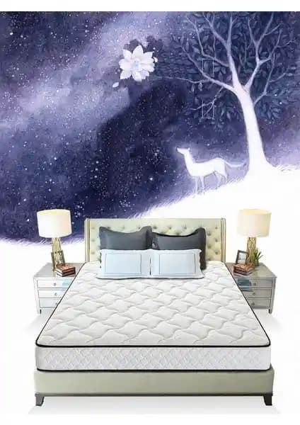 Midilife Lifebed Cotton Yaylı Yatak 65x95 cm doğal malzeme ve ergonomik tasarım ile sağlıklı uyku sağlar