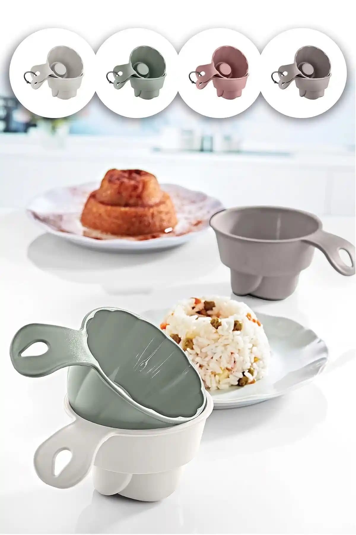 Okyanus Home Pilav ve Helva Kalıbı: Dayanıklı ve Estetik Mutfak Gereci Seçeneği