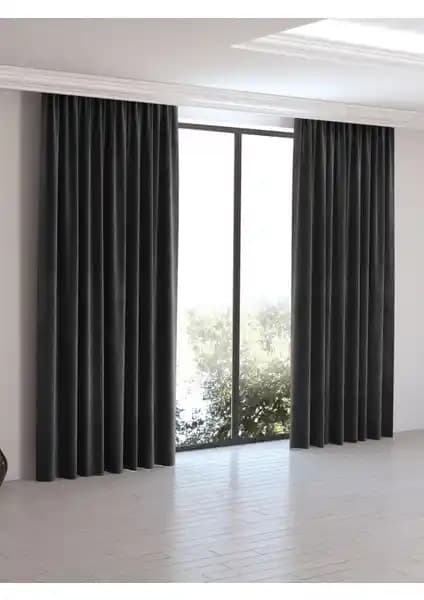 Perle Home Daily Series Siyah Fon Perde ve Rech Home Taç Blackout Karartma Güneşlik Karşılaştırması