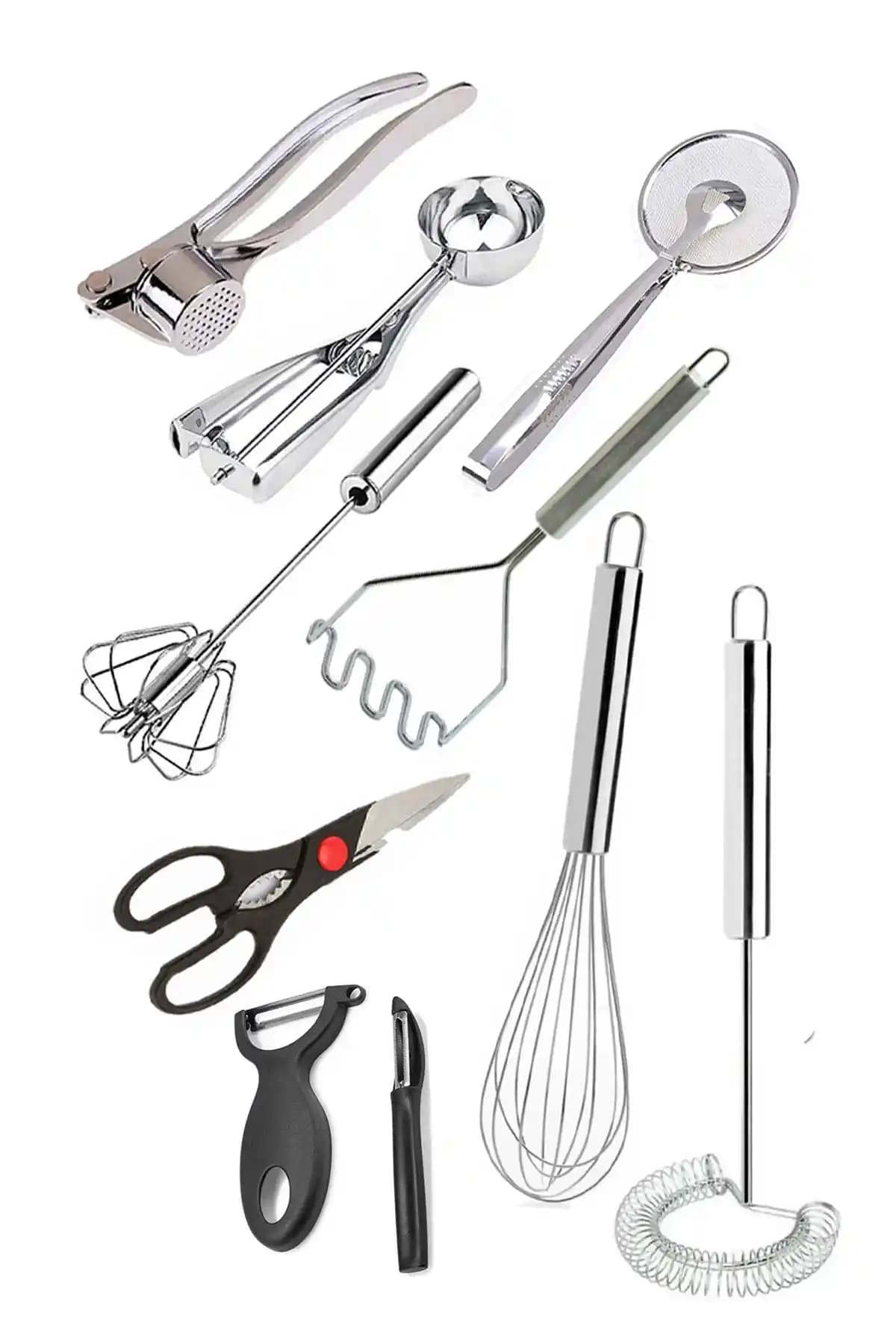 Sekiz8 Çok Amaçlı Mutfak Seti: Dayanıklı ve Fonksiyonel Gıda Hazırlama Araçları