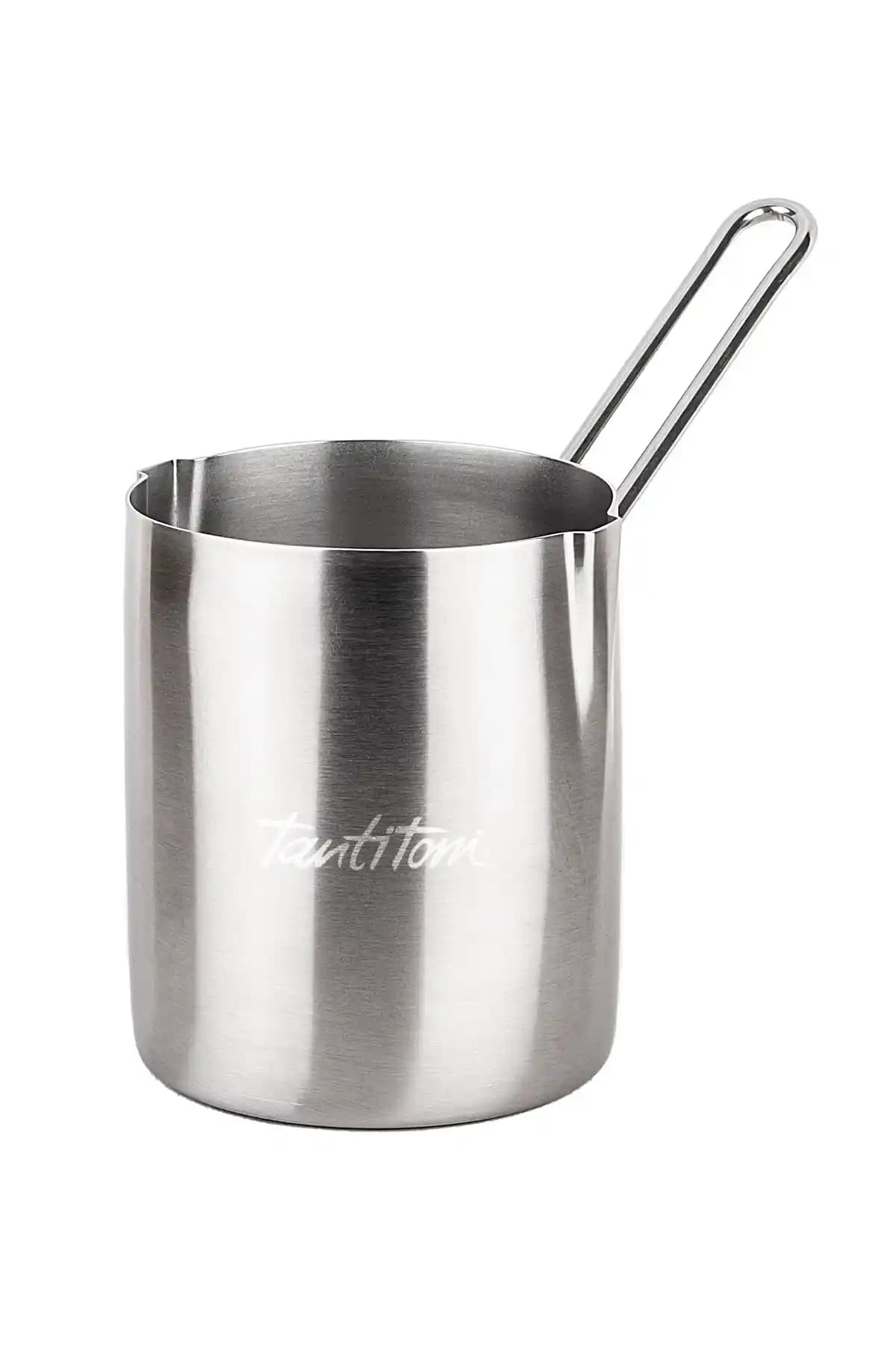 Tantitoni Paslanmaz Çelik Çift Ağzı Kahve Cezvesi: Dayanıklı ve Estetik Tasarım