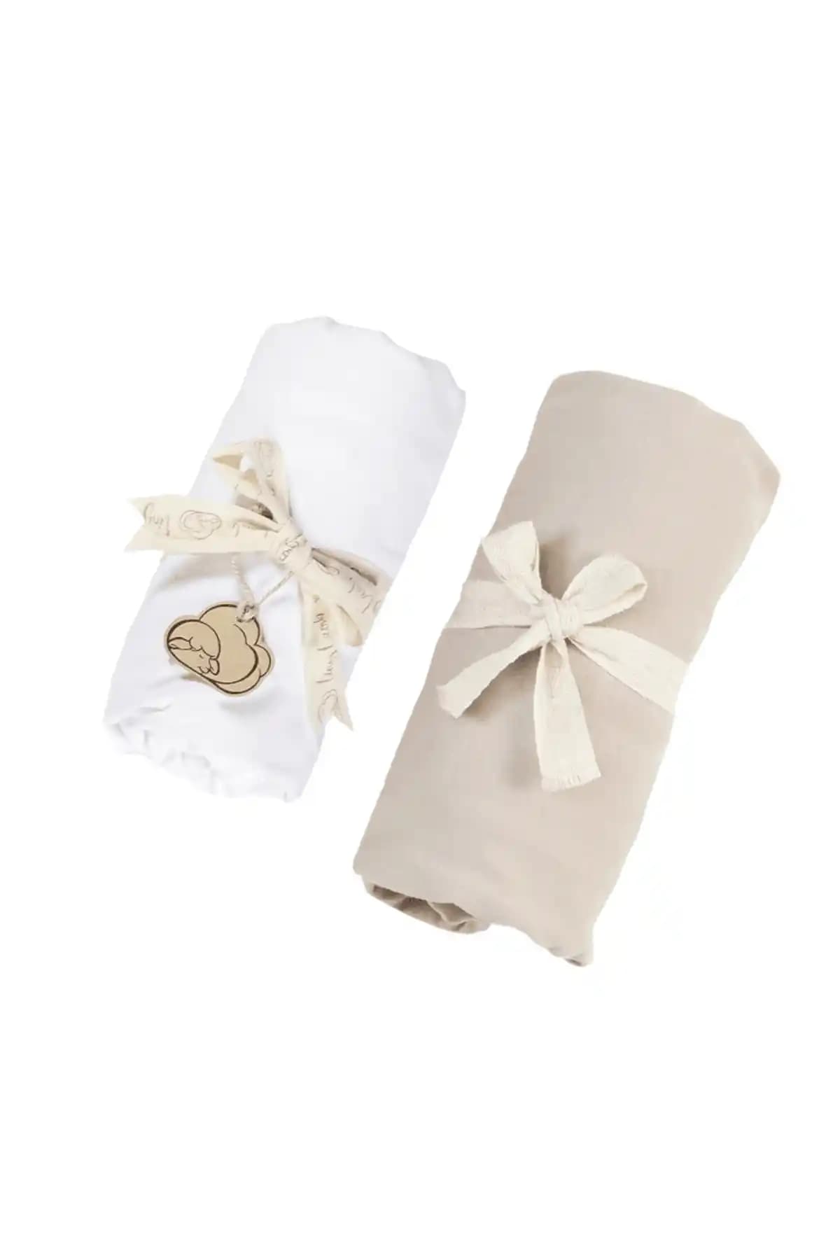 TinyLamb Organik Beyaz Bebek Çarşafı: Doğal ve Güvenilir Bebek Uyku Ürünü