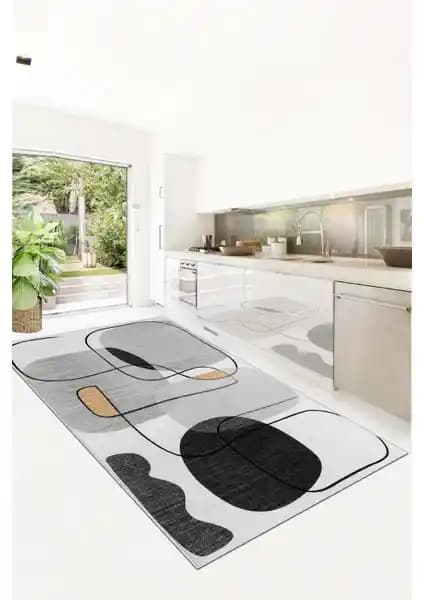 West Home Yıkanabilir Kaymaz Leke Tutmaz Salon Halısı Modern ve Pratik Kullanım Özellikleri