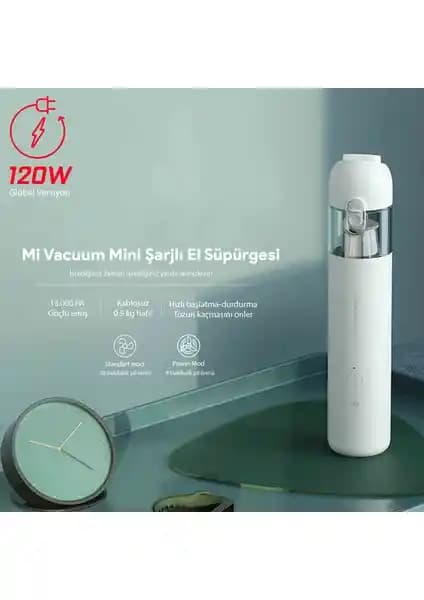 Xiaomi Mi Vacuum Mini: Yüksek Performanslı Kablosuz El Tipi Süpürge Özellikleri ve Kullanım Avantajları