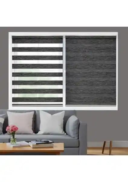 Blind-X Siyah Bambu Stor Zebra ve Güneş Tekstil Düz Krem Zebra Perde Karşılaştırması
