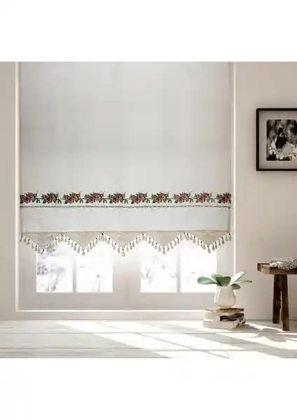 Cotton Studio ve Tuncay Tekstil Kırmızı Kanaviçeli Perdeler Karşılaştırması