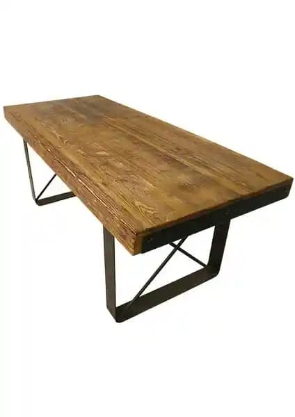 Deryawood Masif Ahşap Masalar Karşılaştırması: 190x85 ve 85x85 cm Modelleri