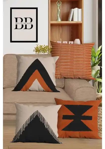 Ev Dekorasyonunu Zenginleştiren Çift Taraflı Dijital Baskılı ve Peluş Kırlent Kılıfları