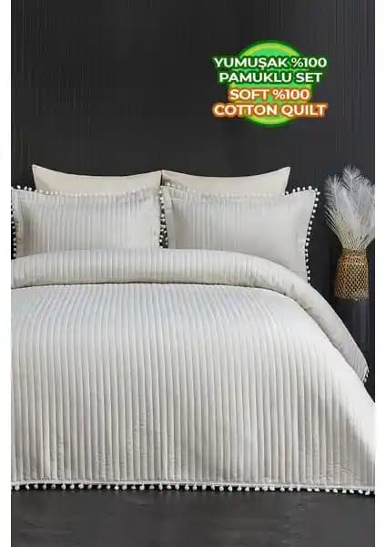 Evlen Home Collection ve Linens Leaf Çift Kişilik Yatak Örtüsü Karşılaştırması