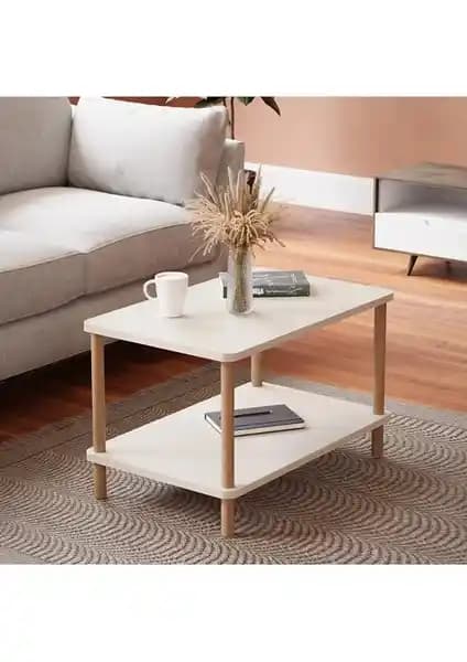 Intergo Marka Dikdörtgen ve Oval Ahşap Ayaklı Orta Sehpa Karşılaştırması