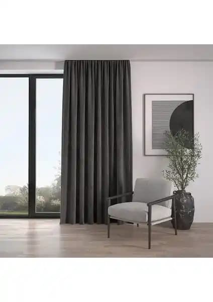 Perde Karşılaştırması: Demor Home Kadife Dokulu ve Perle Home Açık Gri Fon Perde